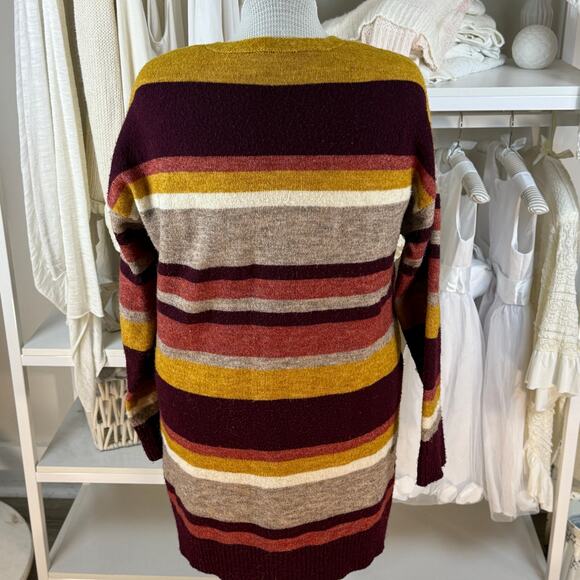 Time & Tru size Large, XL  fall tunic length open cardigan office layering #4262 - Picture 5 of 9